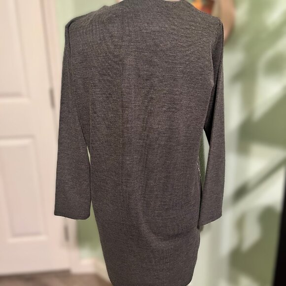 Gray Dress by Sister Made in Korea, Size M - Picture 4 of 5